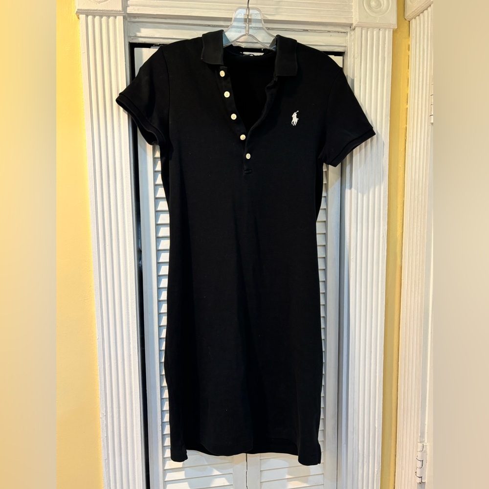 Ralph Lauren Black Polo Mini Dress